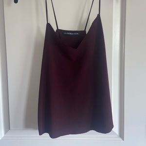 Maroon tank top